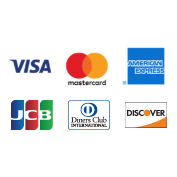 クレジットカード各種使用可能イメージ写真