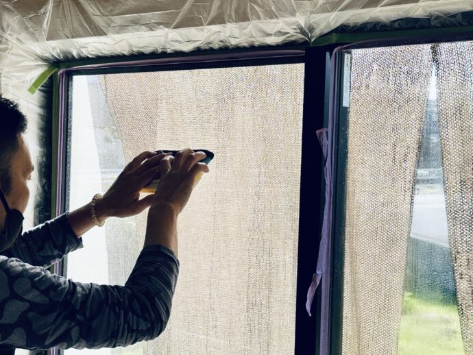 窓ガラス遮熱コーティング施工のイメージ画像