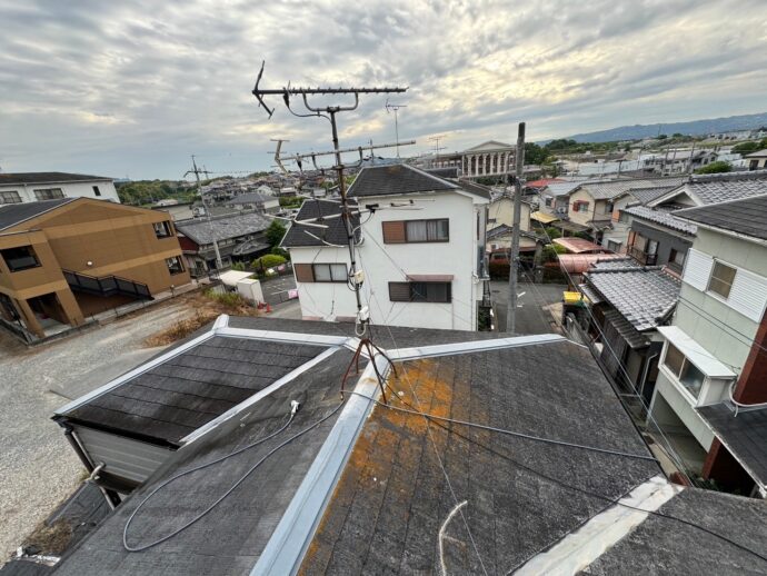 奈良県で屋根工事施工の画像