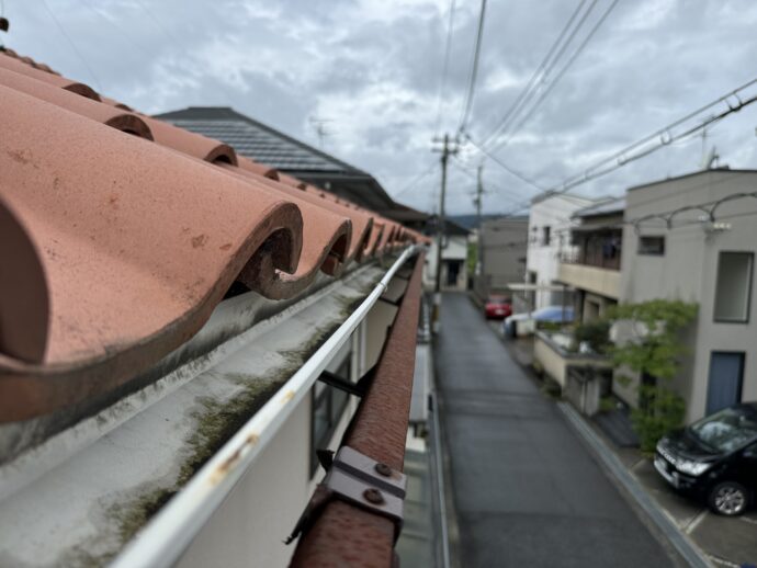 雨樋劣化のお写真