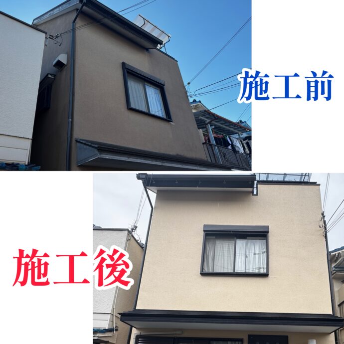 外壁塗装工事の写真