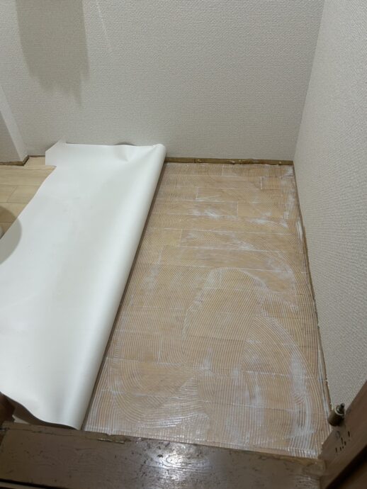 クッションフロア貼り替え工事