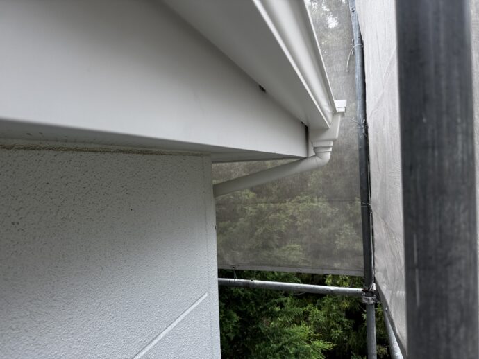 雨樋交換工事の画像