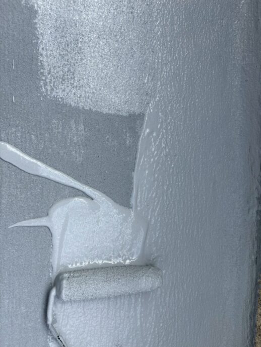 雨漏り修理による防水工事の画像