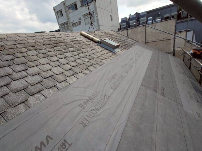 屋根カバー工事の画像