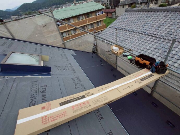 屋根カバー工事の画像