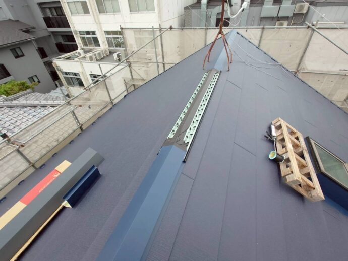 屋根カバー工事の画像