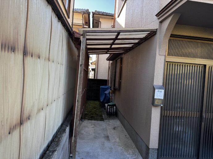 テラス設置工事