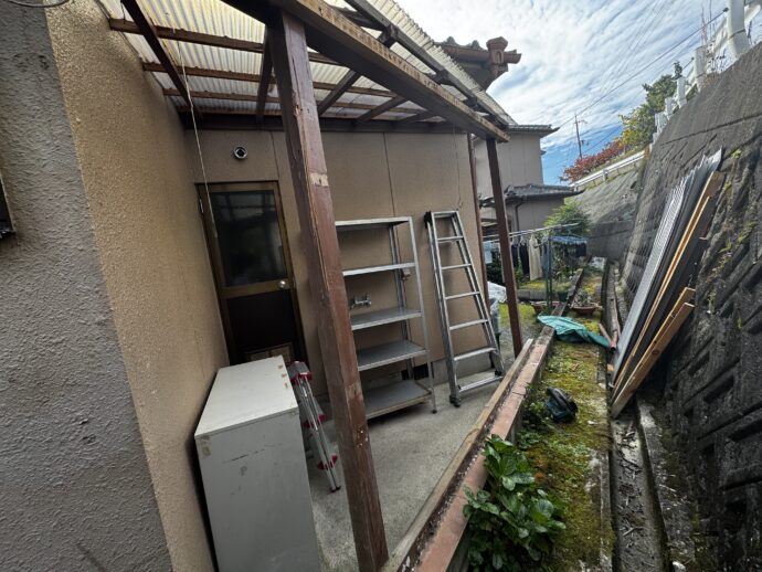 テラス設置工事