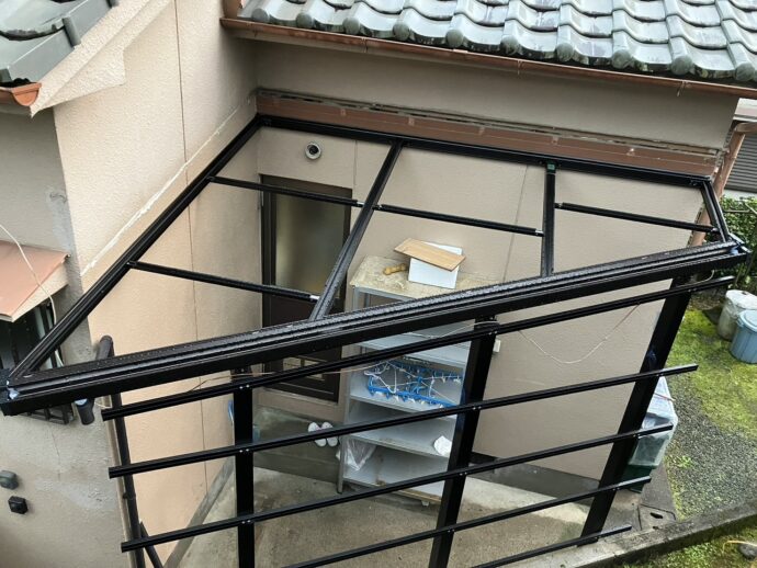 テラス設置工事