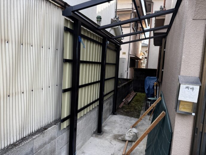 テラス設置工事