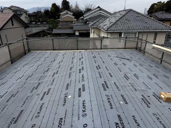 屋根カバー工事施工事例