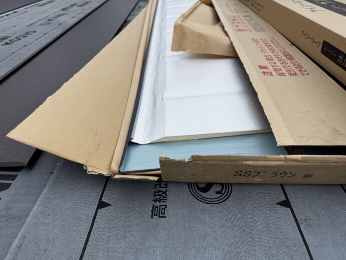 屋根カバー工事施工事例