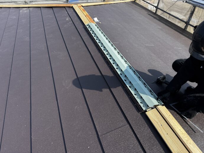 屋根カバー工事施工事例