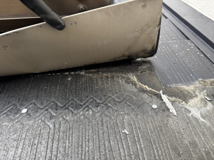 天窓からの雨漏り修理の画像