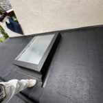 天窓からの雨漏り修理の画像