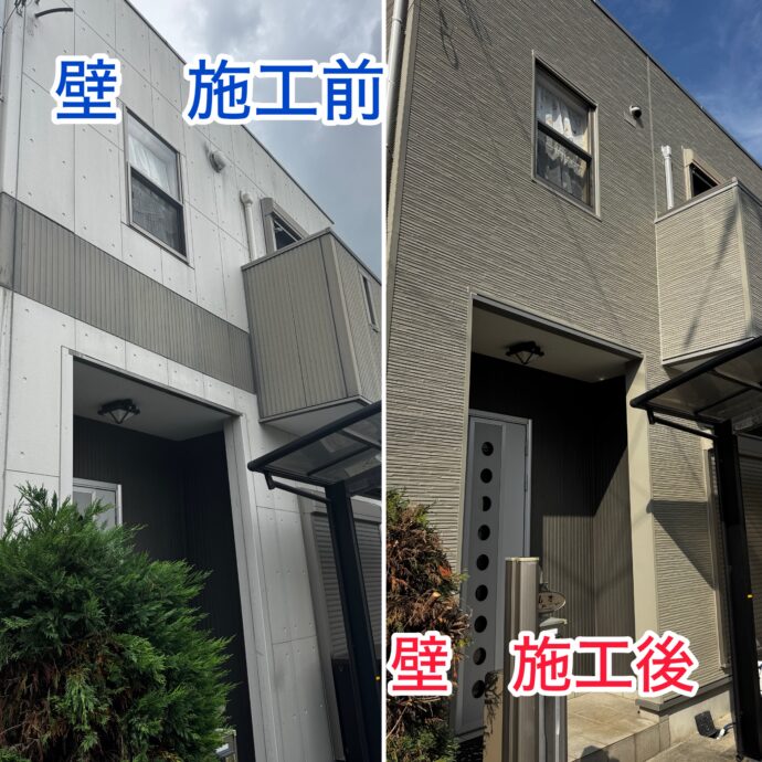 壁カバー工事の画像